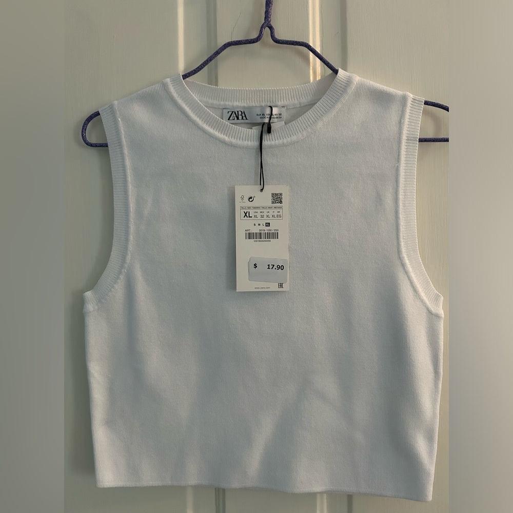 Zara Knit Crop Top